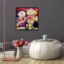 Women 5D diy Full Round Drill Diamond Painting Rhinestone Art Decor (V587)
