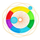 Drawing Toys Set Painting Wheels Early Learning Tools Spiral Interlocking Gears