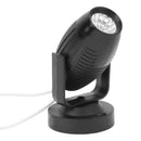 LED Stage Spotlight 85-265V 360 Degree KTV Bar Party Spot Beam Lamp (Red) A