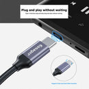 E01 Type C to 3.5 mm Jack Headphones Adapter USB C AUX Audio Cable Converter