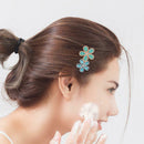 3pcs Full Drill Diamond Painting Hair Clip Flowers DIY Rhinestone Hairpins