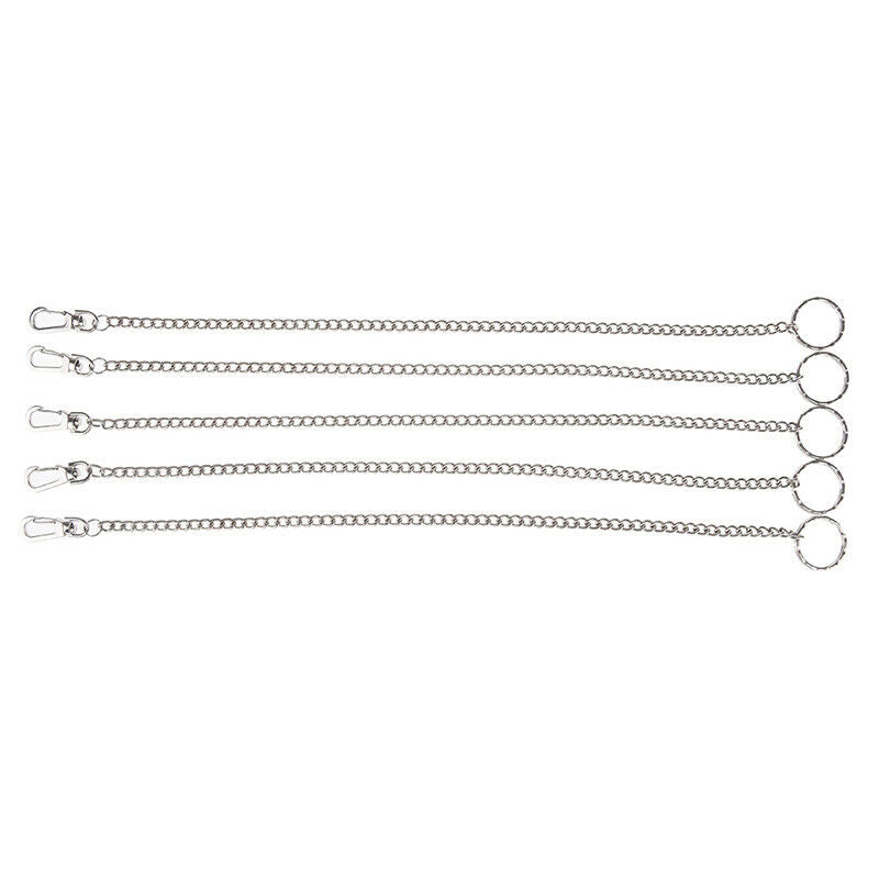 Extra Long Strong Metal hipster Key Wallet Belt Ring Clip Chain keychain  Z
