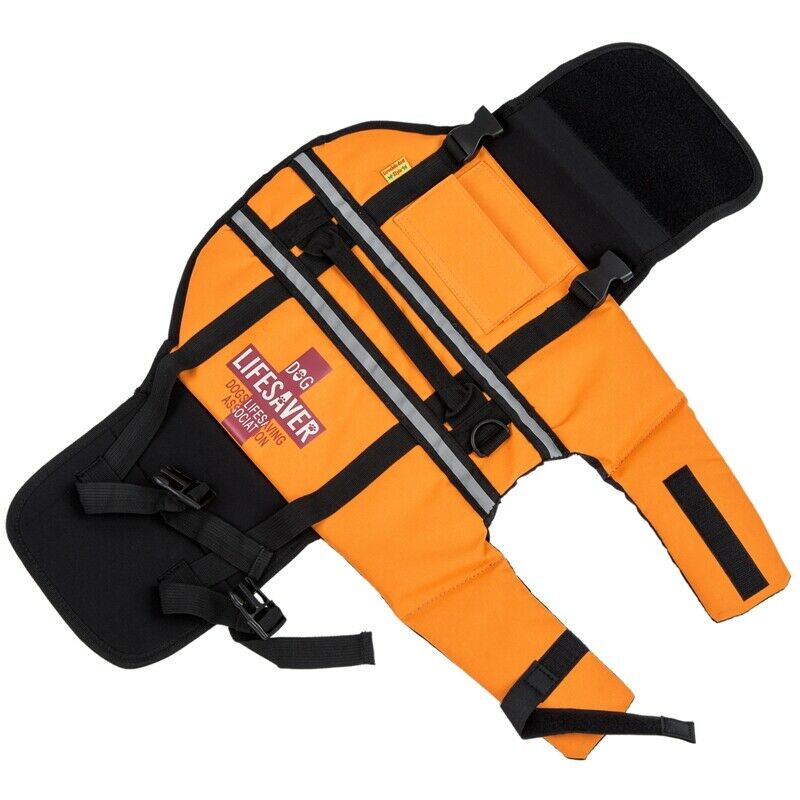 Size M Pet Dog Float Life Saver Preserver Jacket