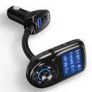 Handsfree LCD Screen Car Bluetooth MP3 Player Dual USB Charging FM Transmit