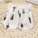 2pairs Anti-grasping Newborn Baby Girl/Boy Glove Infant Cotton Handguard3c