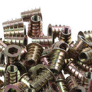 M6x15mm screw to interface nuts Insert threaded nuts 50pcs for furniture Y9J4