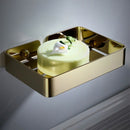 304 Stainless Steel Soap Holder Bathroom Shampoo Basket Shelf Wall Mounted