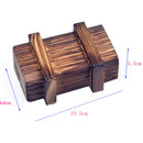 Compartment Magic Wooden Puzzle Box Puzzle Wooden Secret Trick
