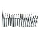 17pcs Rework Soldering Iron Tip Repair 900M Series Durable DIY For 936 Station
