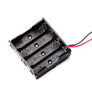Plastic Battery Holder Storage Box Case For 4 x 15V Battery 625815mm 18650 J1N1