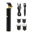 Pro Li T-Outliner Mens Boy Electric Hair Clipper USB 2-Speed Trimmer Kit