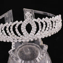 Fashion Royal Bridal Princess Tiara Crown Hair Comb Hair Jewelry For Women  Y4X4