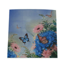20pcs purple flower paper napkin butterfly festive & party suppliestissuedecorR3
