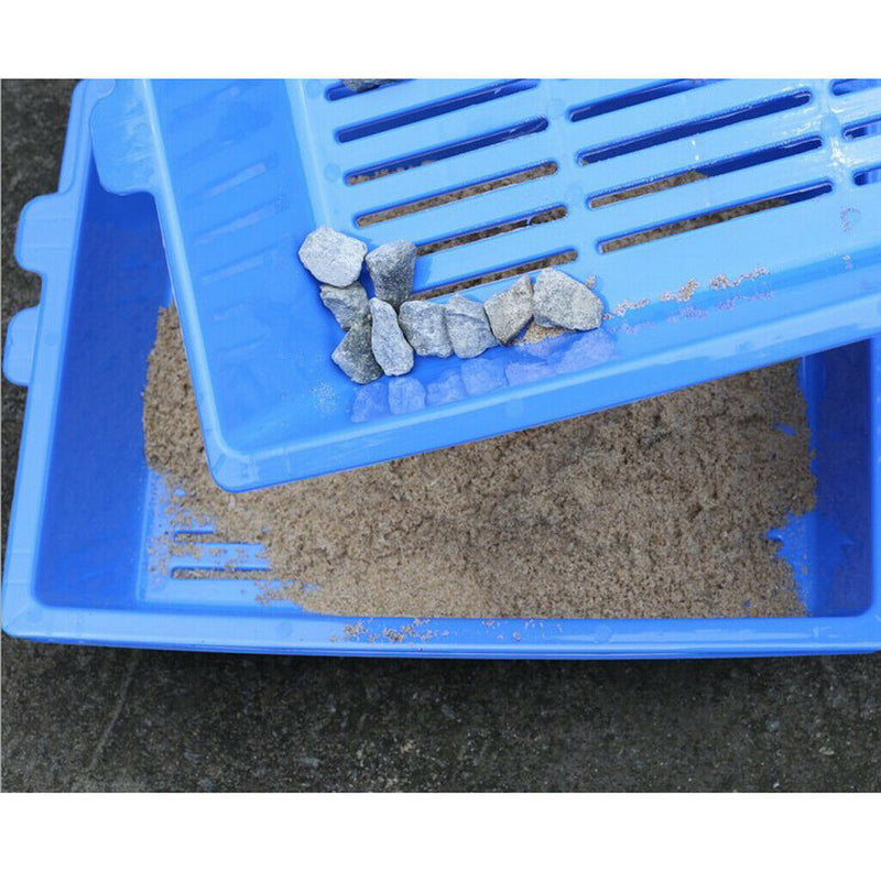 3-layer Cat Litter Case Toilet Tray Non Splash Plastic Kitten Kitty Pan