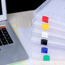 A4 file storage box transparent box office supplies durable desk storage box
