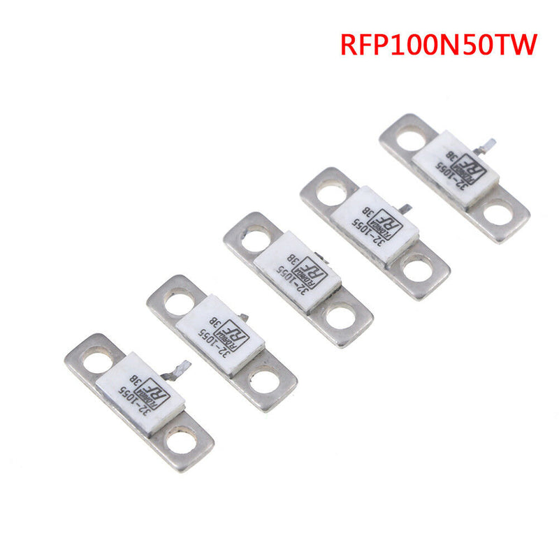 5Pcs 100w 50ohm dummy load RF resistor RFP 100-50 TW HF power terminator Nd