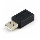 2Pcs USB 2.0 Type-A Male to Micro USB B 5 Pin Female Plug Adapter Converter