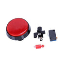 Red LED Lamp 52mm Dia Round Push Button w Limit Switch for Arcade Video Gam