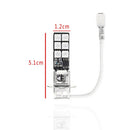 H3 5050 12 SMD RGB Multi-Colors Car LED Fog Lamp Light Bulb with Remote Control