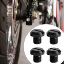 4PCS Motorcycle Rearview Mirror Holes Screws Plugs M10 * 1.25 Aluminum Alloy