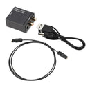 Optical Coaxial Digital  To Analog Audio Converter Adapter RCA L / R