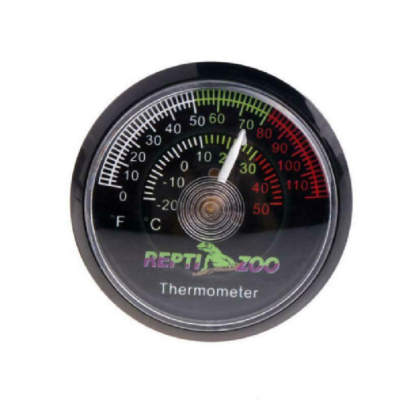 Vivarium Reptile Tortoise Terrarium Temperature Thermometer With Colour Codes v