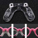 children kid silicone anti-slip stick on nose pads pad for eyeglass eye glass 3C