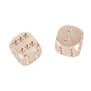 1Pc 13mm Pure Copper Solid Dice Manual Grinding Bar Creative Dice Toys Game M&O