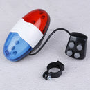 1pc Bicycle Bell 4 Tone Bicycle Horn Handlebar Bike  Light Electronic Siren J Nw