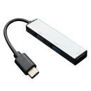 Type-C to 2 USB2.0 TF Card USB-C Reader Multifunctional Portable Type-C HUB