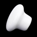 5 x Round Ceramic Cabinet/Drawer/Cupboard/Bin Pull Knobs Handles---White U5Y5