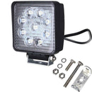 27W 6000K Car LED Light Spot Beam Square Work Light Off Road for SUV Truck LKJ