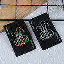Dark luminous glow poker card bar party KTV fluorescent playing cards night g Hn