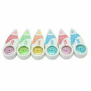 6 Pcs Plastic Correct Correction Tape Non Refillable Writing Correcting Su VNH