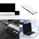 7 In 1 USB Type C Hub USB C & SD/TF Card Reader 2 USB 3.0