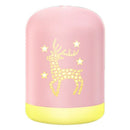 340Ml Christmas White Deer Air Humidifier Essential Oil Diffuser For Home C