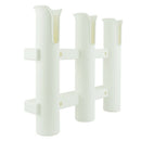 3 Tubes Outdoor Boat Rod Holder Nylon Plastic Fishing Pole Support Bracket A