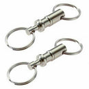 3Pcs detachable removable pull apart quick release key chain keychain BX