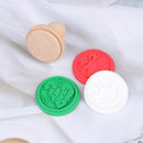 Christmas Silicone DIY Cookie Stamp Fondant Mold Biscuit Cutters Sugar CraftBSE