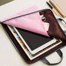 Documents Stationery File Folder Storage Pouch Holder Zipper Bag Office Pink OZ