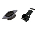 Drain Sewer Waste Valve Assembly with Connector Adapter for RV Trailer 50mm