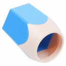 1 Pcs plastic multifunction Pencil shape Pen holder(blue ) N9W9