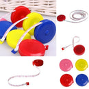 Retractable Body Measuring Ruler Sewing Cloth Tailor Tape Measure Soft 60" 1.5M