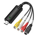 Easycap DC60 USB 2.0 Video Capture Card Adapter with Chip UTV007 for WIN 7 8 10