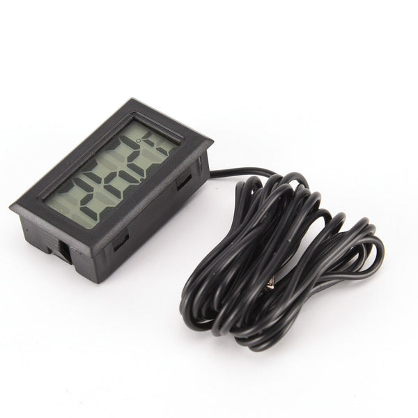 Electronic Refrigerator Thermometer Aquarium Waterproof Probe Digital Displa 3C