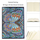 DIY Butterfly Special Shaped Diamond Painting 50 Pages Students Sketchbook