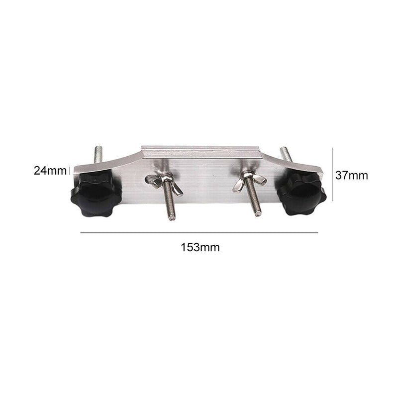 Repair Home Cork Gasket Luthier Tool Universal Guitar Bridge Clamp With L Wrench