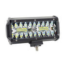 7 inch 3 Row 120W Off Road LED Work Light Bar Waterproof Spot Driving Lamp