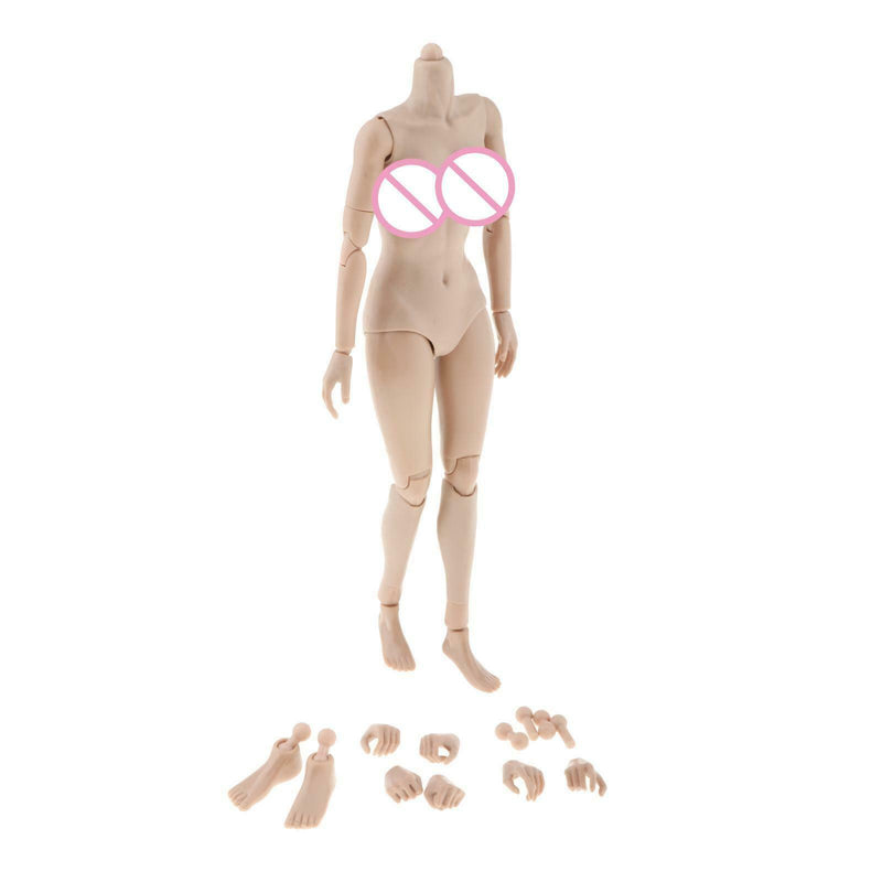 1/6 Scale Super Flexible Female Rude Body 12inch Action Figures Moveable Joints
