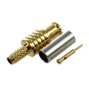 5pcs MCx Male Plug Straight RF Adapter Connector for RG179 Cable D6K4